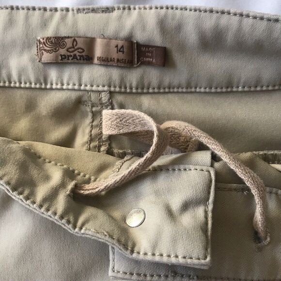 prAna Monarch Convertible Pants Women 14 Outdoor Gorpcore Hiking Shorts *flaw - Picture 6 of 11